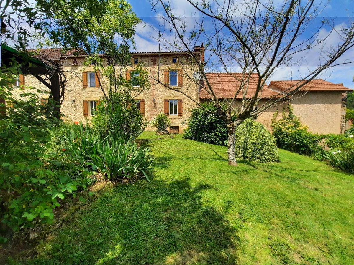 Le Logis Des 3 Coeurs Chambre La Boheme Saint-Cernin-de-lʼHerm Екстериор снимка